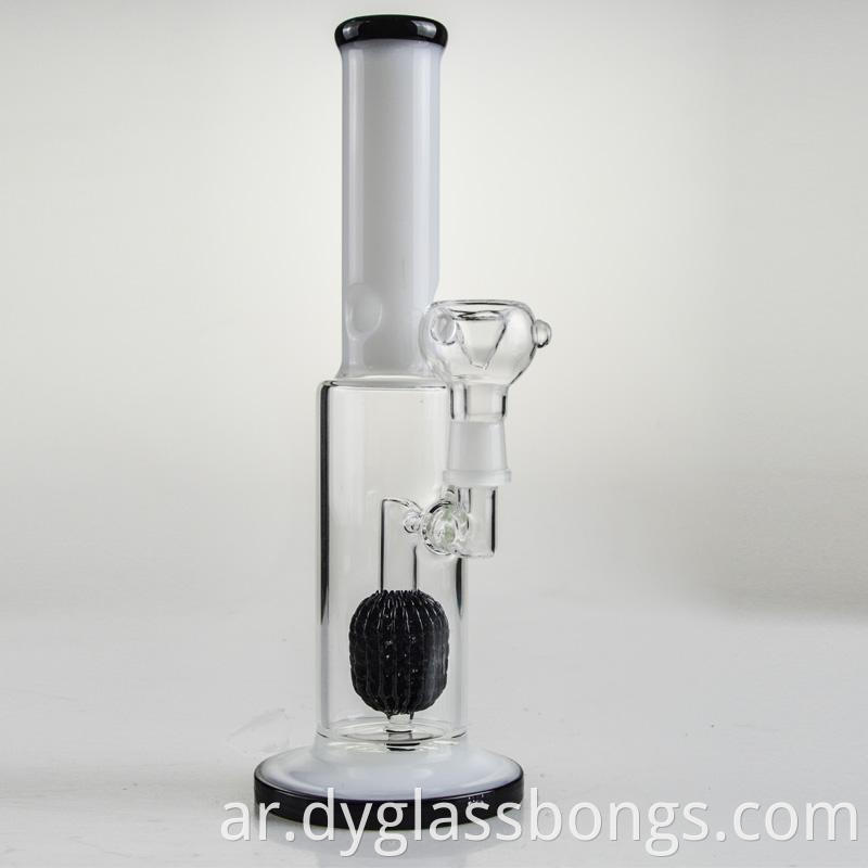 Straight glass bong